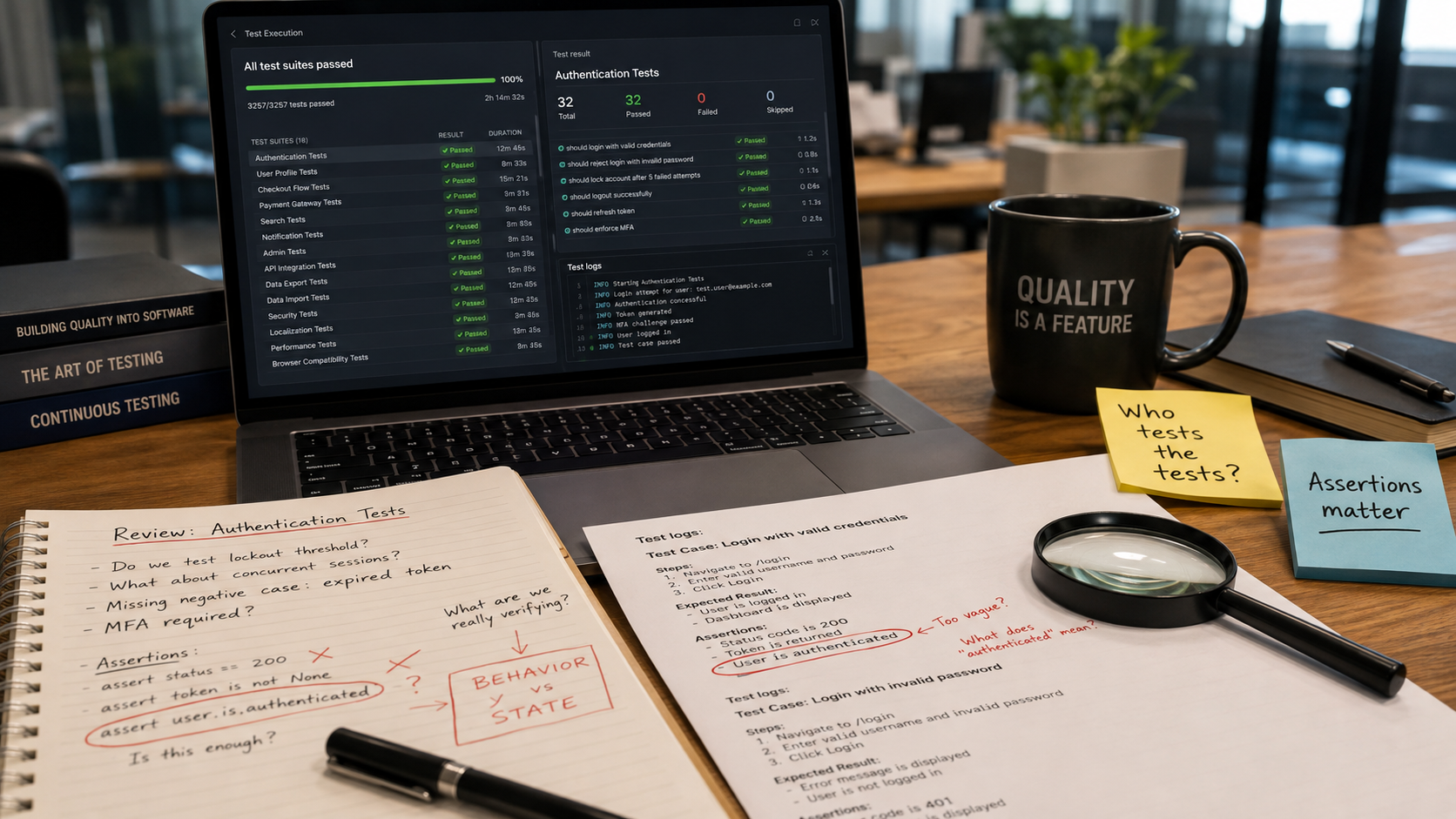 AI Can Generate Tests. But Who Tests the Tests?
