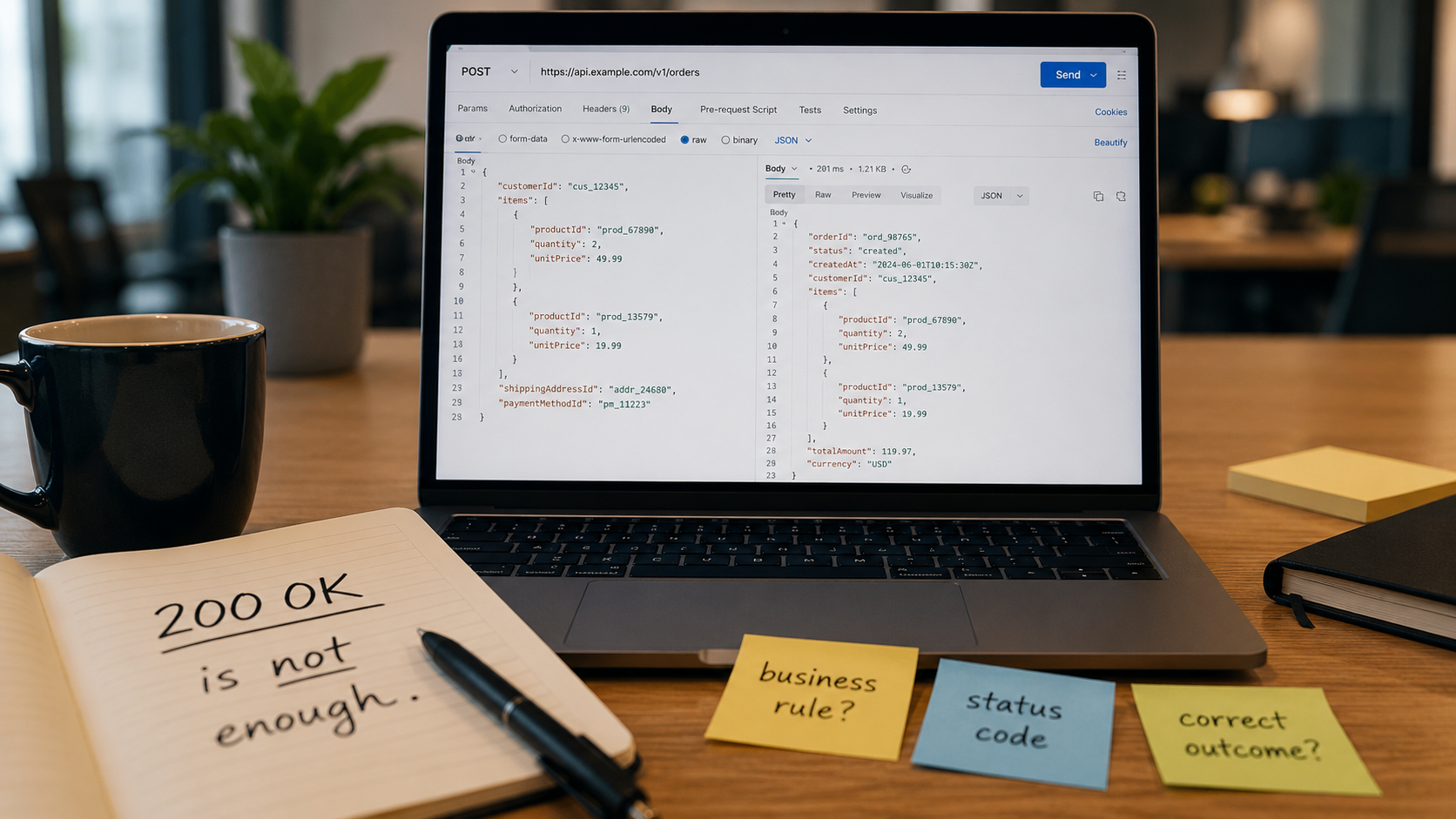 API Testing Is Not About Status Codes. It Is About Whether Systems Keep Their Promises.